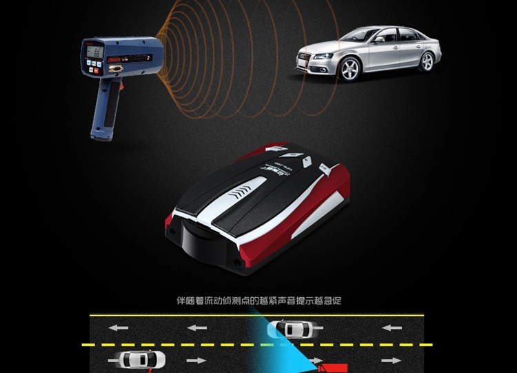 2018 chinh phục GPS700 chó điện tử tốc độ xe radar Chuông tự động đo tốc độ di động an toàn công cụ cảnh báo sớm - GPS Navigator và các bộ phận định vị giám sát hành trình