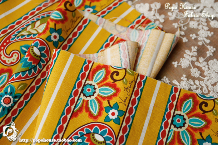 Handmade DIY vải cotton chắp vá ~ đồng xu hoa nghìn chim kẻ sọc vá áo sơ mi trẻ em vải