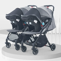 Роскошная тележка, черная корзина, автоматический набор для близнецов, делюкс издание