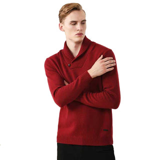 Deer King Lapel Cashmere Knit Warm Solid Color