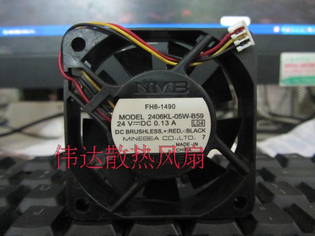 NMB 2406KL-05W-B59 6015 0 24V 13A 13A Fan