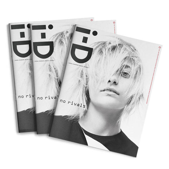 i-D (Close your eyes) Pioneer fashion magazine British English original edition 4th issue D002