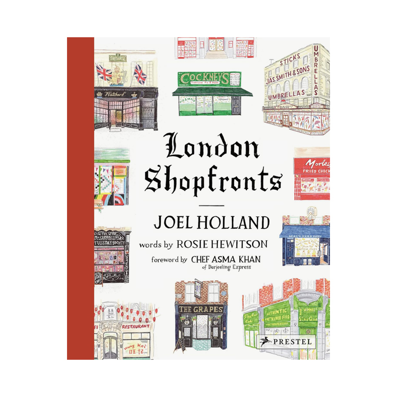 Shopfront Illustrations Series: London Shopfronts - Super Popular London Landmark Illustrations, Original English Illustrations and Art Set Collection, Rare Books