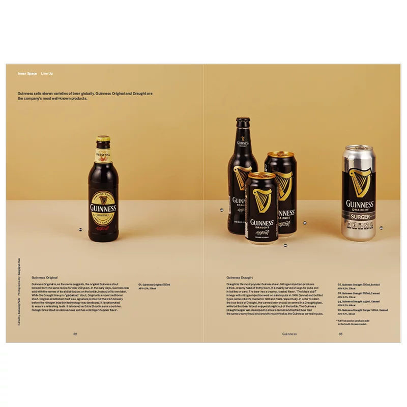 [Пре-сейл] Журнал "B" Guinness GUINNESS Beer Chain NO.20 Брендовая тема журнала Корейская и Английская версия Редкие книги