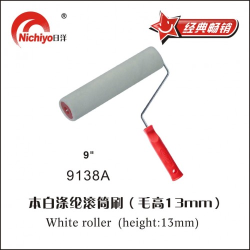 Floor paint special non-hair roller brush fine wool roller brush 4-9 inch paint paint roller brush tool