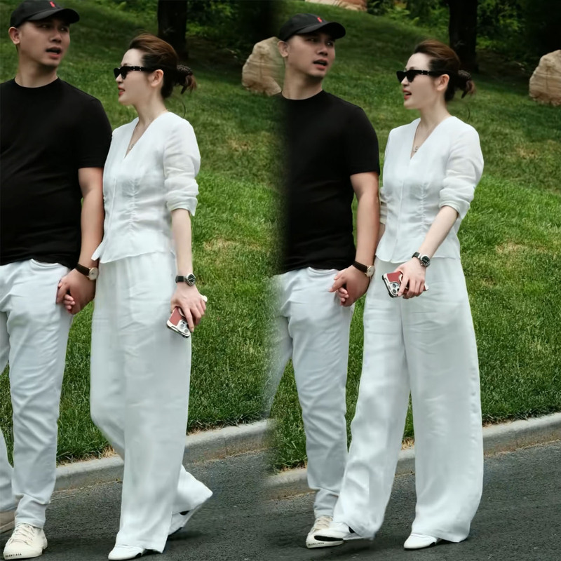 Summer New Fashion Slimming Waist-Cinching Elegant Suit for Women, Light Mature Style White Long-Sleeved Shirt and Wide-Leg Pants Two-Piece Set Summer New Fashion Slimming Waist-Cinching Elegant Suit for Women, Light Mature Style White Long-Sleeved Shirt and Wide-Leg Pants Two-Piece Set