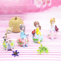 Home ornaments creative resin Butterfly Beauty Doll crafts living room desk TV cabinet mini decorations