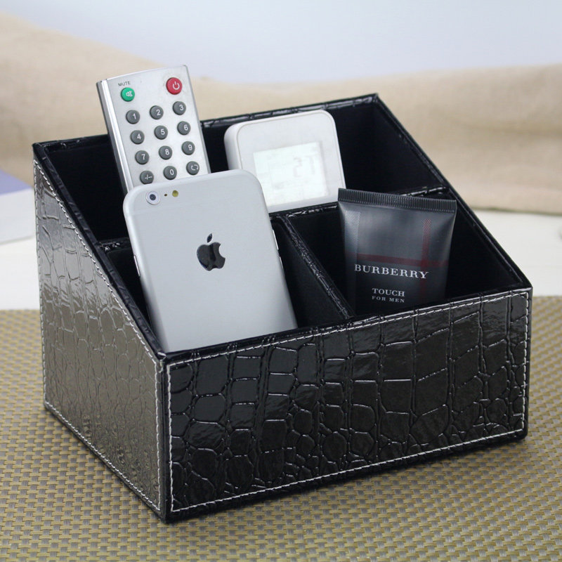 Lijan office desktop stationery finishing home tea table mobile phone remote control cosmetic containing box shelve