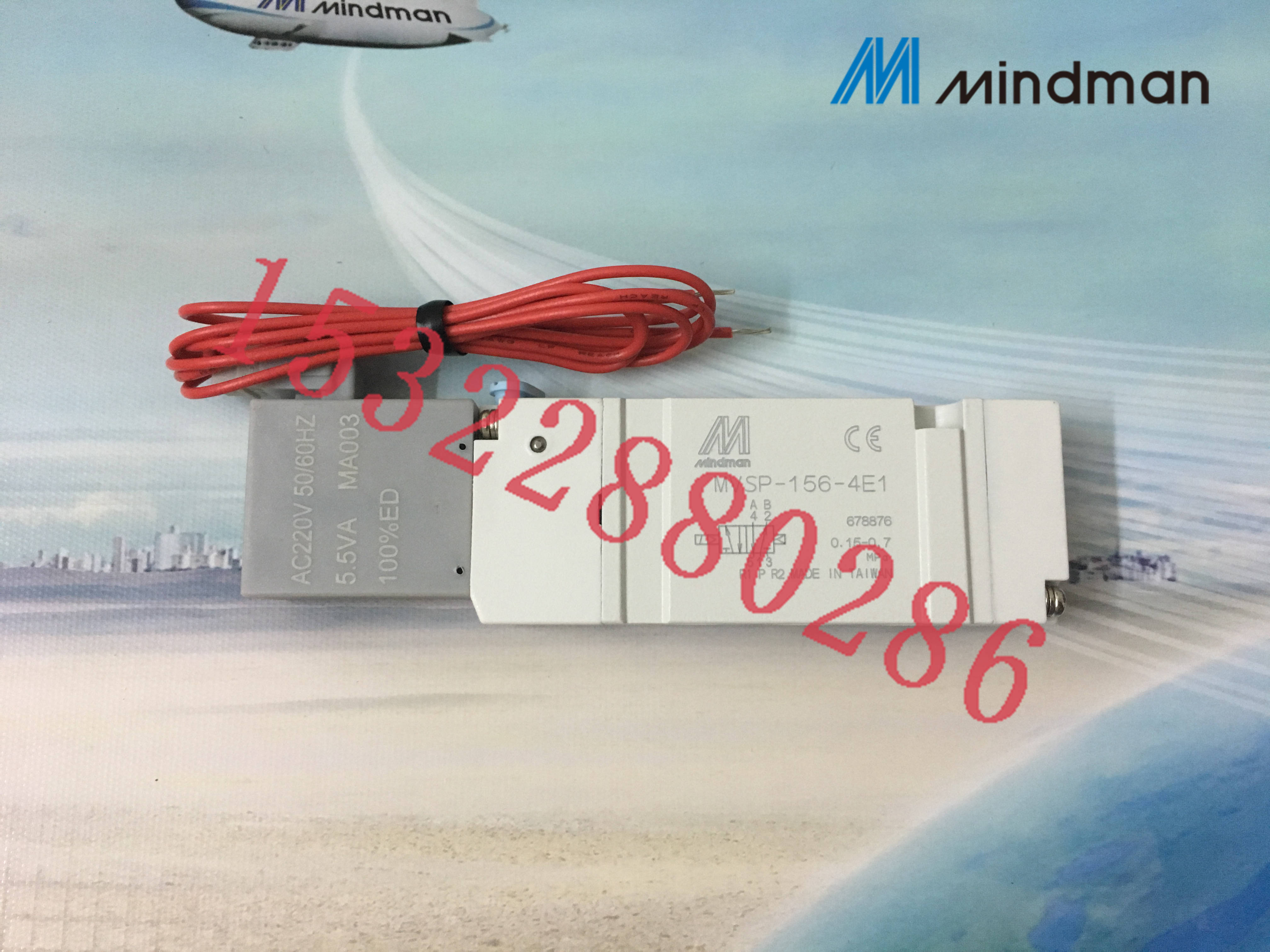 电磁阀MVSP-156-4E1-AC220-H台湾金器Mindman全新原装正品特价