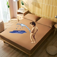 Хлопковая водонепроницаемая кровать, кофейная простыня