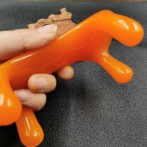 Massage dog beeswax scraping dog Meridian power Tiger cervical spine neck waist massager scraping board