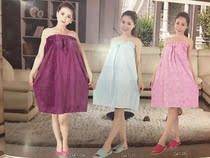 Beauty salon chest bath skirt women than cotton water absorption thick sweat steam clothes adult breast wrap bathrobe three colors