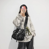 Трендовая брендовая сумка через плечо, вместительная и большая японская школьная юбка для школьников, универсальная сумка на одно плечо