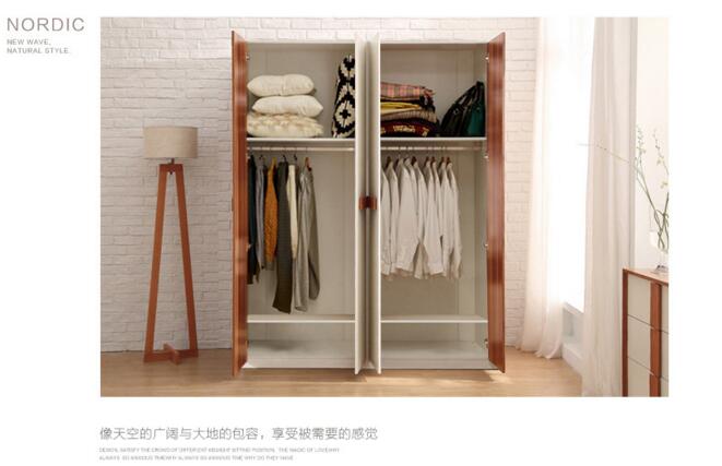Phòng ngủ hoàn chỉnh bộ nội thất nhà ở giường + nệm tủ quần áo Giường đôi tủ quần áo đầu giường nệm đặt nọi thất thông minh