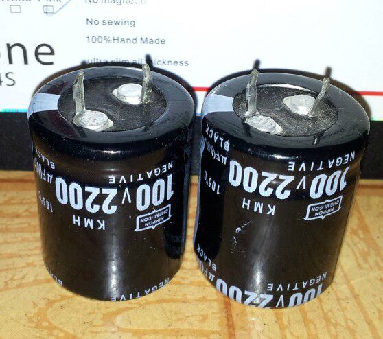 Bull Foot Black Diamond Electrolytic Capacitor 100V2200UF Volume Multiple 25 × 30 Nigikan Black King Kong-Taobao