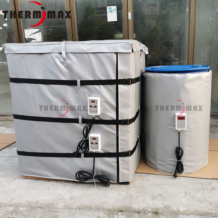 Ton barrel electric blanket Heating antifreeze to enhance fluidity IBC cubic barrel heating cover with insulation layer