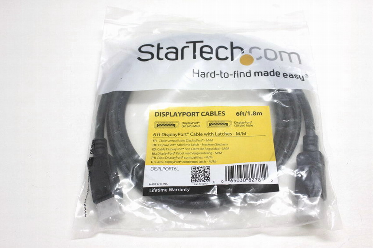 American StarTech com 1 2 edition DP to DP line high quality line computer screen connection line male to female