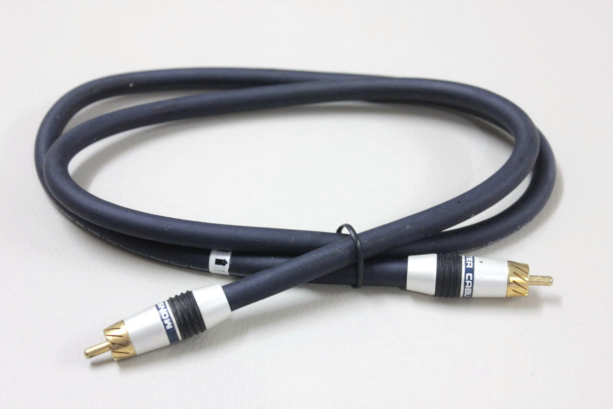 American Monster Datalink IDL 100 S PDIF Digital coaxial Audio Line RCA Signal Line 1 m 2 m