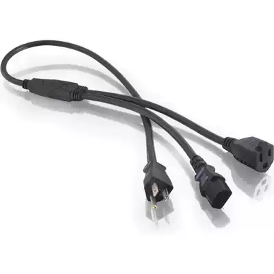 American CablesTOGO C2GAmerican one point two computer screen power cord 3X1 3 square 116AWG