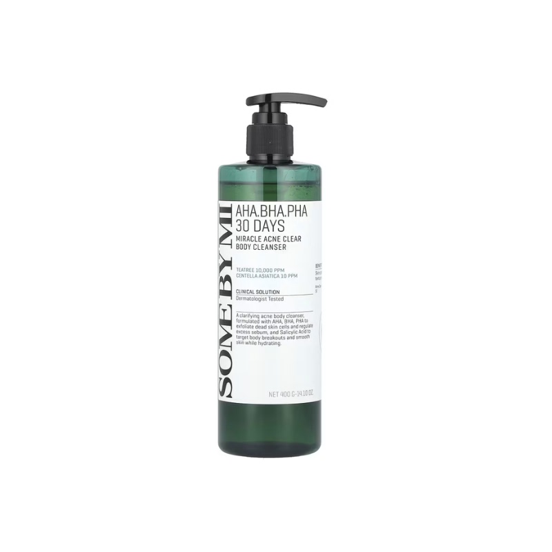 In Stock Some by Mi Saber Honey Tea Tree Shower Gel Tea Tree Plant Extract Cleansing Oil Control Brightening Skin Texture