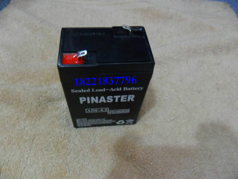 PINASTER Maintenance-free Battery AD6-4 5(6V4 5AH 20HR) Lead Acid Battery