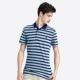 Quần áo nam lạc đà mùa hè POLO áo sọc thêu kinh doanh bình thường micro-thun nam ngắn tay áo thun nam - Áo phông ngắn áo thun unisex