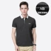 Lạc đà / Lạc đà ngắn tay nam mùa hè Ve áo POLO Áo thêu Kinh doanh Casual Áo thun ngắn tay nam - Áo phông ngắn áo thun nam có cổ Áo phông ngắn