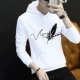 Mùa thu mũ trùm đầu đồng phục bóng chày nam phiên bản Hàn Quốc của cặp đôi tự trồng áo len xu hướng quần áo nam cộng với áo khoác nhung