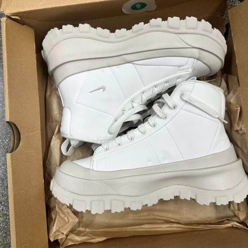 Nike Nike Women's Shoes Winter Model Blazer Roam Mid High-Top Thick-Soled Sneakers Fq9065-100 Nike Nike Women's Shoes Winter Model Blazer Roam Mid High-Top Thick-Soled Sneakers Fq9065-100
