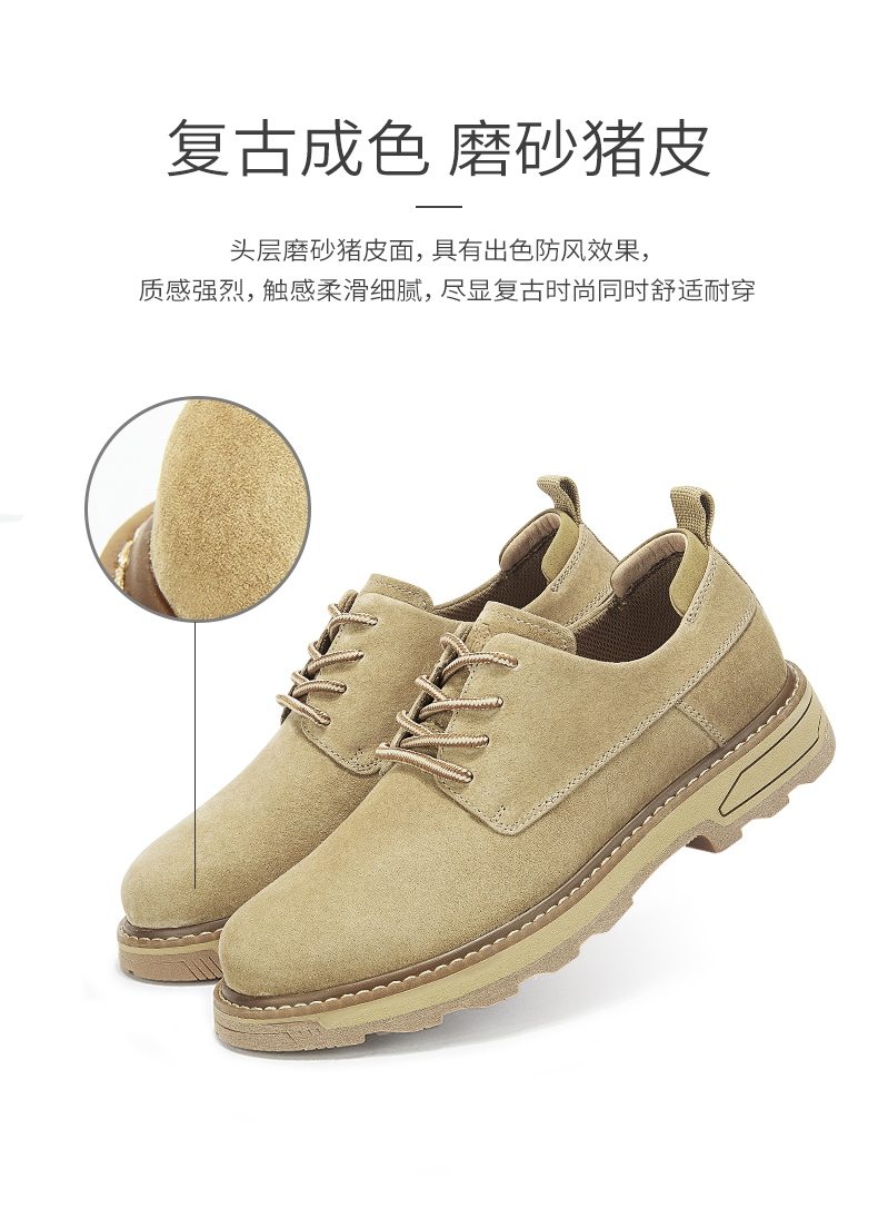 Giày nam Camel 2019 mùa hè thoáng khí hoang dã giày thường giúp dụng cụ giày thủy triều giày nam lớn giày Anh - Giày thấp giày thể thao nam