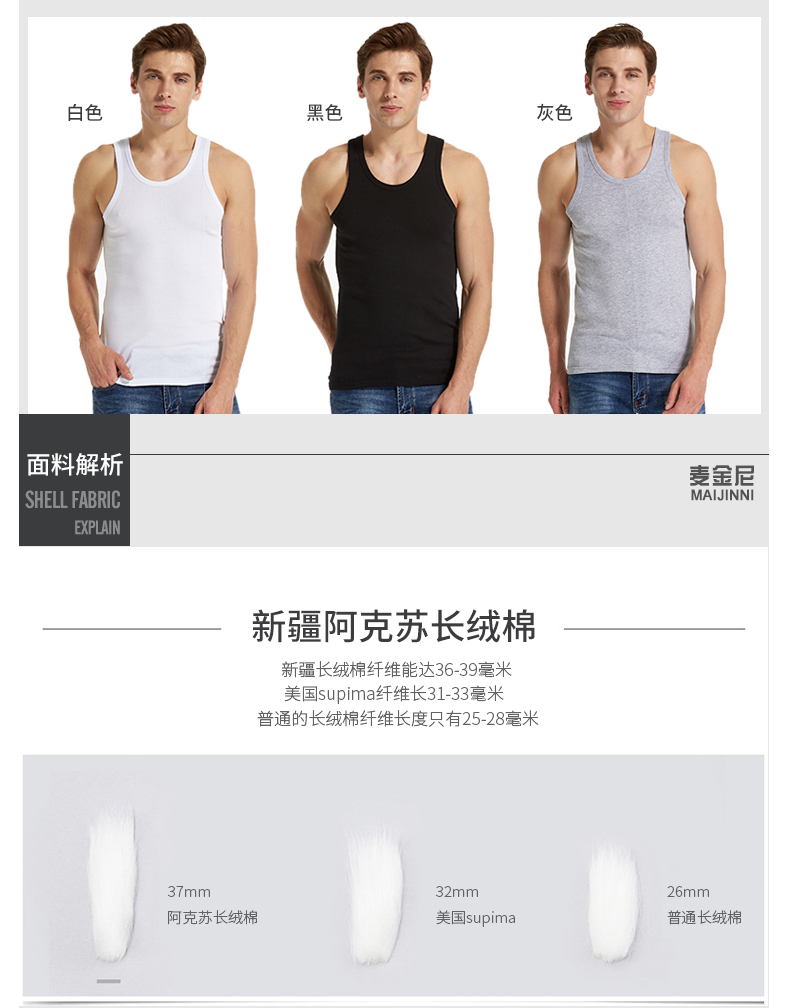 Của nam giới vest đáy cotton slim vest bó sát thể thao thể thao không tay đáy mồ hôi vest nam triều mùa hè