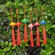 New small zongzi dragon boat festival pendant colorful rope line incense bag handmade gift shopping mall childrens activity decoration