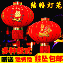 Red Lantern Spring Festival Lantern Festival New Years Day Lantern Opening Ceremony Decorative Lantern Wedding Balcony Lantern