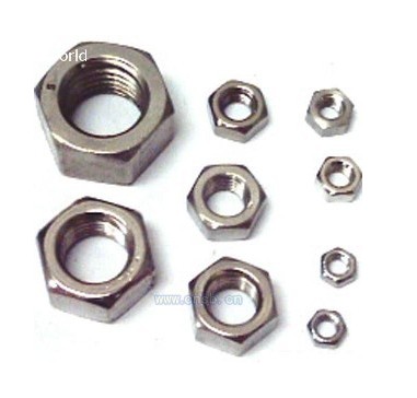 Stainless steel nut stainless steel 201 nut hexagonal nut M3-M30