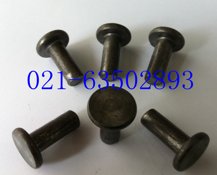 Flat head iron rivet natural flat head iron rivet iron rivet (M8) RMB15  1 kg