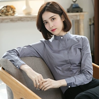 Серый (стоящий воротник)