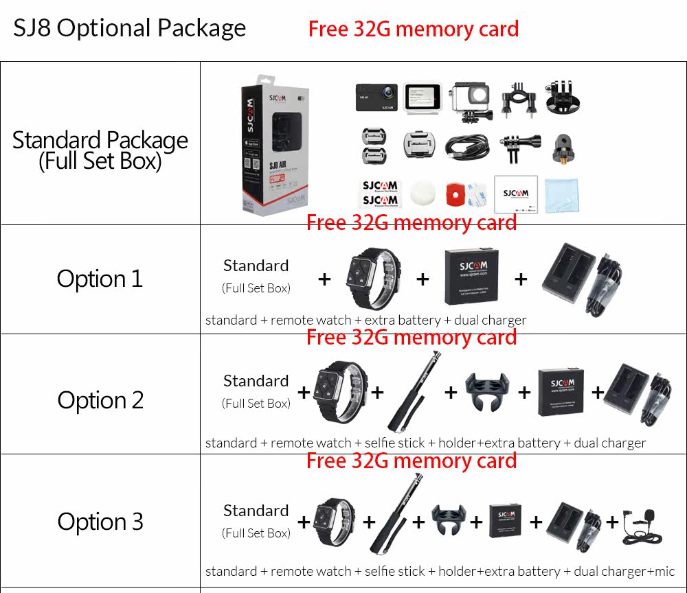 SJCAM SJ8 Pro 4K 60FPS WiFi Action Camera Ultra HD - Taobao product photo 8