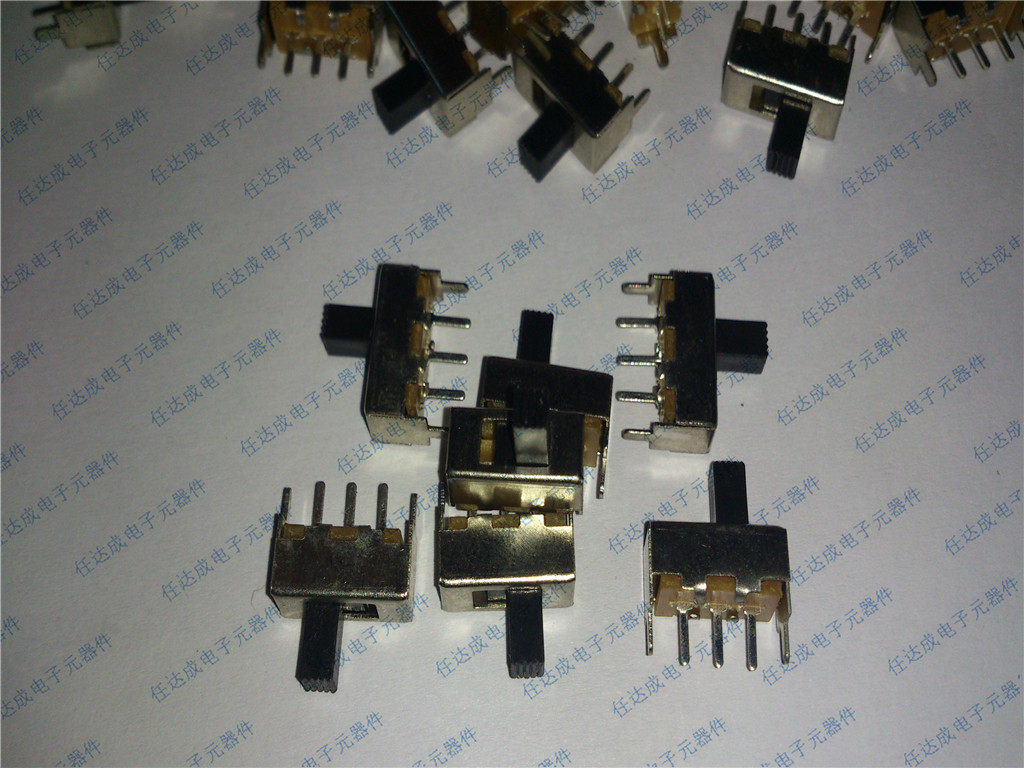 Switch 3 legs 2 positions (leg spacing 2 54)