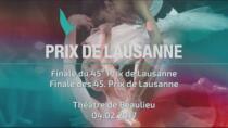 2017 Lausanne Ballet Competition Four-day Training Course and Competition Prix de Lausanne HD DVD