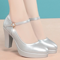 Серебро (каблук 9 см)