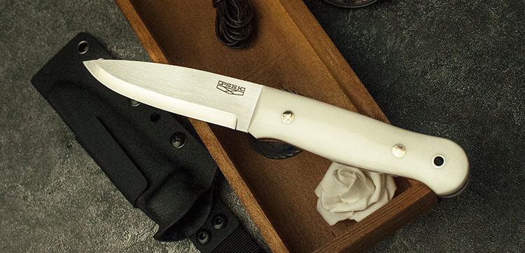 Baiyong PSRK на открытом воздухе инструмент новый гром жировой импорт нержавеющей стали 14C28N прямой нож высокая твердость Кожаная оболочка к          