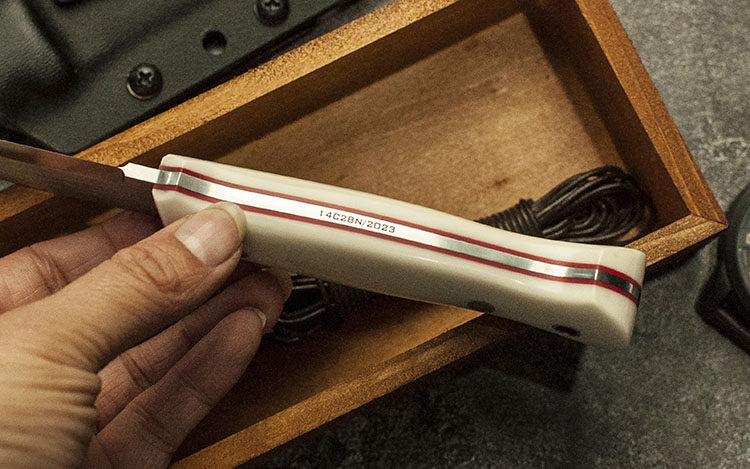 Baiyong PSRK на открытом воздухе инструмент новый гром жировой импорт нержавеющей стали 14C28N прямой нож высокая твердость Кожаная оболочка к          