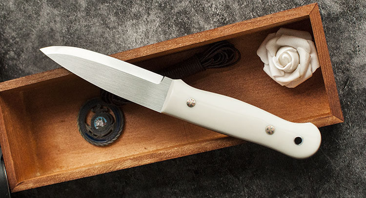 Baiyong PSRK на открытом воздухе инструмент новый гром жировой импорт нержавеющей стали 14C28N прямой нож высокая твердость Кожаная оболочка к          