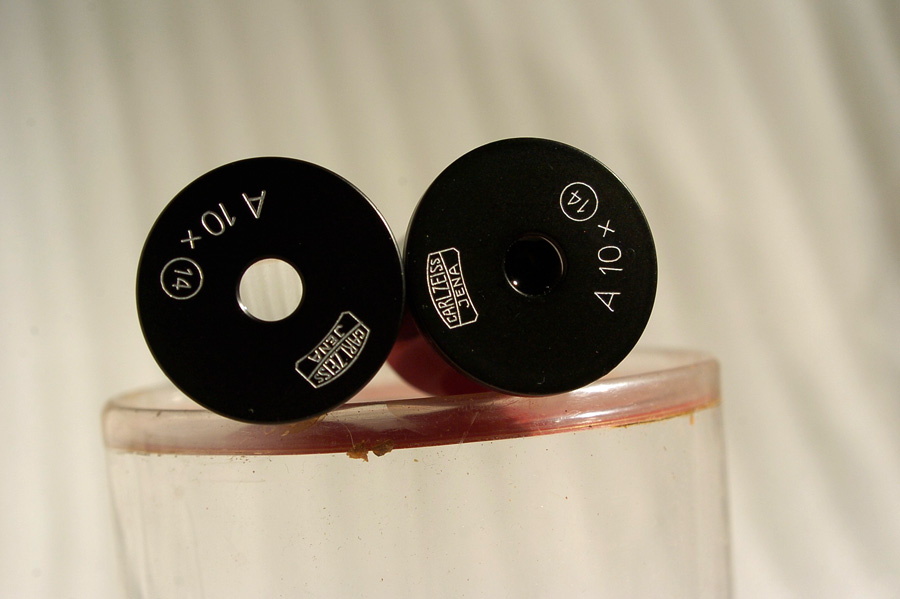 10 times CARL ZEISS A10X pair of Uber with RMB290 -Taobao in German Cai's microscope eyepiece