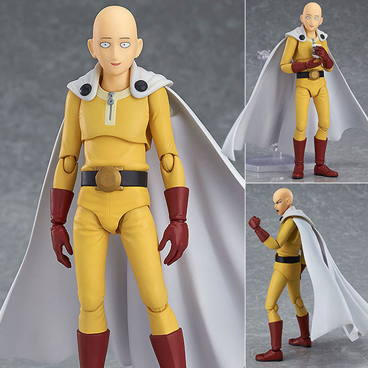 Anime búp bê giáo viên Saitama xung quanh một mô hình siêu nhân quyền anh đánh một tay nam di chuyển hình hộp đóng hộp - Capsule Đồ chơi / Búp bê / BJD / Đồ chơi binh sĩ búp bê công chúa