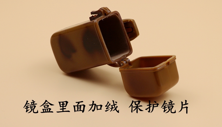 Kính đọc sách gấp kính mới nam nữ chống mỏi di động nhẹ hơn nhỏ gọn và thoải mái HD cũ gương sáng thời trang - Bật lửa bật lửa jobonbật lửa sạc điện