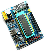 51 MICROCONTROLLER development board Learning board Smart car special board Support USB download STC89C52RC