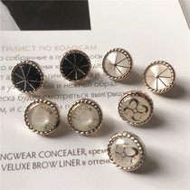 New products Spring shirt button extremely simple wind round small buckle Accessories Accessories Accessories Open Clothing Cap Accessories