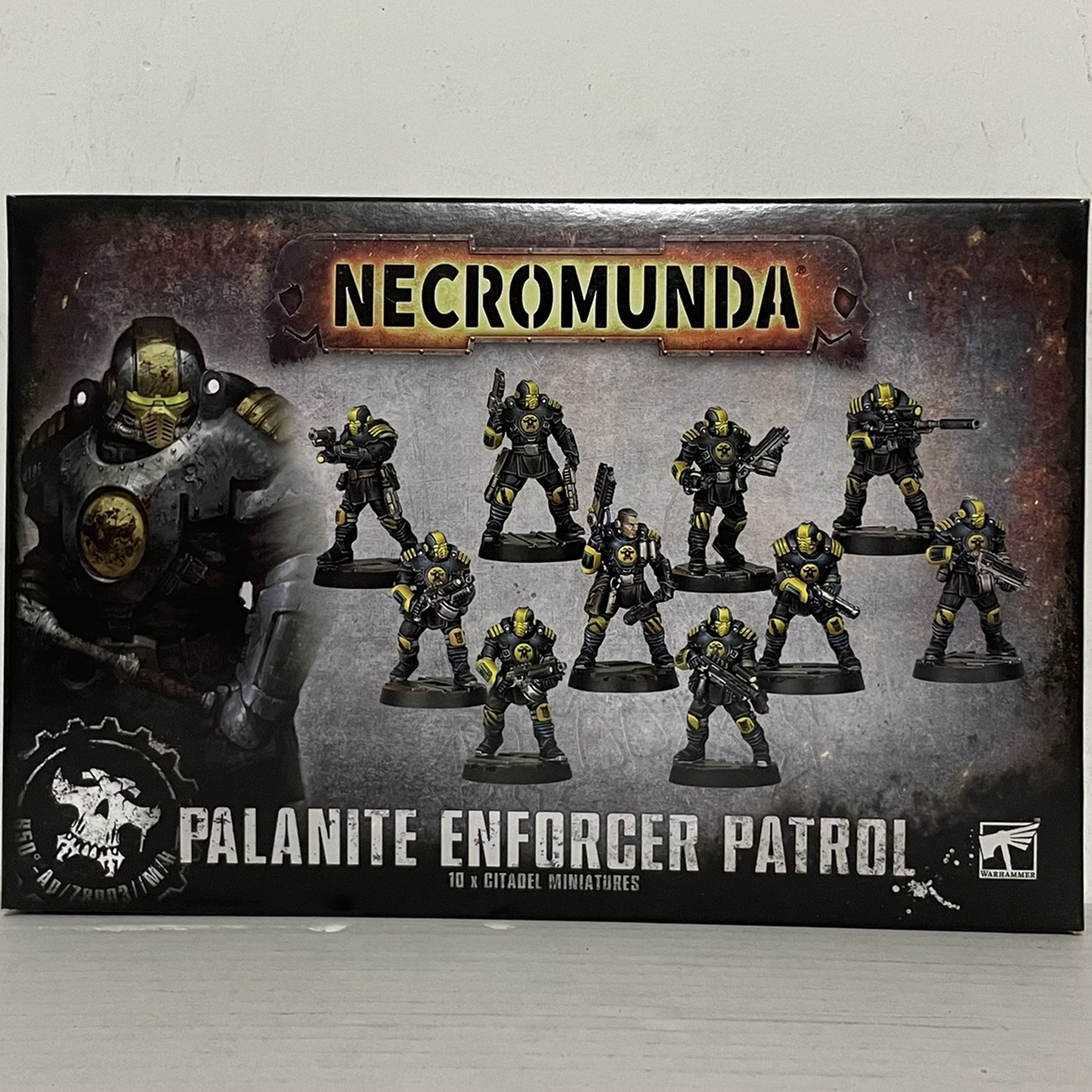 The Hammer 40k Nest is Neck Monda NECROMUNDA Palanite Enforcer Patrol