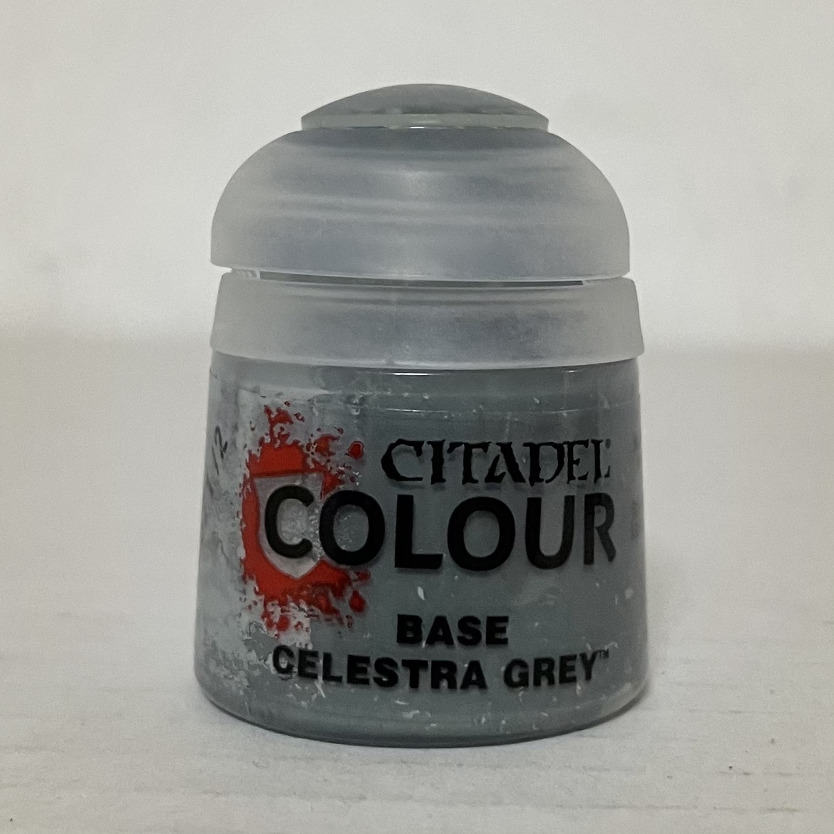 Warhammer 40k GW paint Citadel Base 21-26 Celestra Grey 12ml light gray